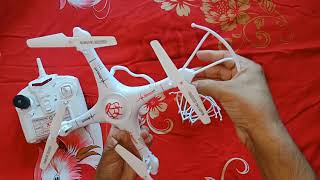 My First Drone How to Fly Aerocraft Drone X777 [upl. by Kamat]