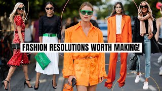 22 Fashion Resolutions for 2022  The Style Insider [upl. by Annuhsal]