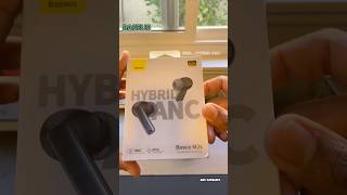 Baseus Hybrid ANC Earbuds 🎧 Active Noise Cancelling  Dual Connectivity BaseusHybridANC Tech [upl. by Fauver]