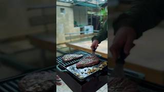 Flavor the Village Fresh Lamb Steak Recipe and Enjoying Food with Natural IngredientsASMR shorts [upl. by Enneiluj]