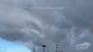 03102024 Fort WashingtonPA  Intense Lake Effect Snow Squall [upl. by Saerdna]