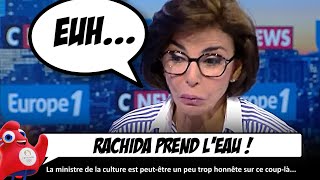 Rachida Dati REFUSE daller se baigner dans la Seine pas folle la guêpe [upl. by Enetsirhc]