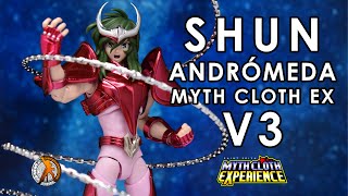 Review Shun Andrómeda V3 Myth Cloth EX [upl. by Airyk474]