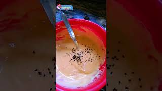 Amrar Diye Besan Bora Tok Recipe 😊 viralvideo shorts ranna cooking food recipe [upl. by Assirec719]