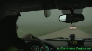 Giant Hail Breaking Windshield June 10 2010 Last Chance Colorado [upl. by Bebe]