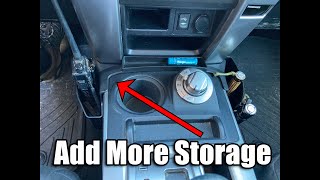 Upgrade Your 4Runner Console Storage [upl. by Eyla]