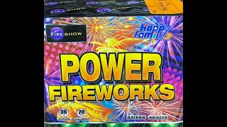 BATERIE ARTIFICII fireshow 36 focuri calibrul 20 mm HF3210 wwwpetardeeu [upl. by Mollee]