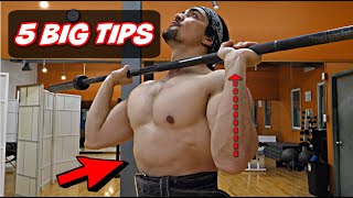 5 BIG Tips To A MUCH STRONGER Overhead Press [upl. by Wiles]