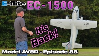 EFlite EC1500 Twin 15m BNF Basic with AS3X and SAFE Select  Model AV8R Announcement amp Review [upl. by Mcginnis]