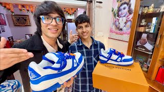 2 Lakh K Shoes 😳 Gift De Diye [upl. by Lrad706]