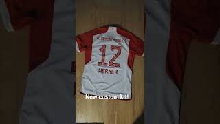 my new custom bayern Munich kit soccer fashion bayernmunich blog [upl. by Drandell]