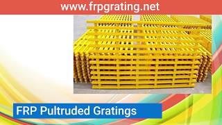 FRP Grating  Fiberglass reinforced plastic gratings [upl. by Nevil]