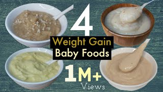 4 Baby foods Weightgain Food For 612 month Babies  Potato Egg Puree Dates Nuts AppleBanana [upl. by Melinda]