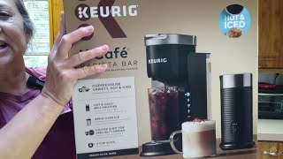 Keurig KCafe Barista Bar Single Serve Coffee Maker and Frother Review [upl. by Quigley592]