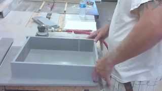 Making a shower nookniche and toilet paper holder [upl. by Ahsaeit788]