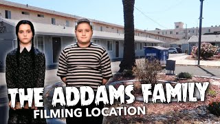 The Addams Family Filming Location Then amp Now  The Motel Scene [upl. by Heidy]