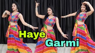 Haye Garmi  New Haryanvi DJ Song 2024  एक तो नई बन्नो या थारी  Khushi Baliyan  Dev Chouhan [upl. by Aihc502]