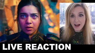 Ms Marvel Trailer REACTION  Disney Plus 2022 [upl. by Antony415]