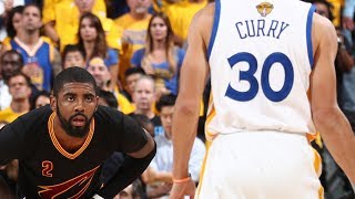 NBA Finals 2017 Stephen Curry vs Kyrie Irving Full Duel [upl. by Icaj]