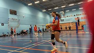 BUCS Premier Volleyball Uni of Derby vs Northumbria uni [upl. by Airdnat]