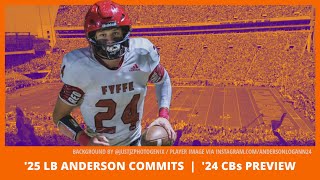 LB Logan Anderson commits to Clemson  Preview 2024 Cornerbacks  10 things about UVa  Podcast [upl. by Gertie]