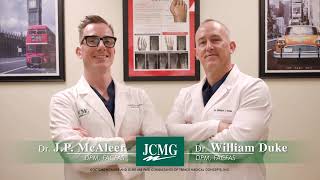 Adductoplasty surgical correction for metatarsus adductus at JCMG Podiatry [upl. by Lehcim]