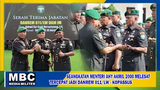 Danrem 011 Lilawangsa Diganti Kolonel Ali Imran Putra Aceh Eks Paspampres Jabat Danrem Termuda [upl. by Hose]