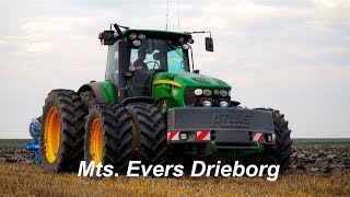 Onland ploegen met John Deere 7930  Lemken 6 schaar Evers Drieborg [upl. by Debi886]