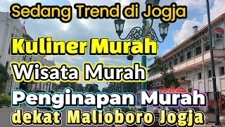 Baru di Jogja  Penginapan Murah di jogja dekat Malioboro Kuliner Murah Wisata Murah dekat malioboro [upl. by Anerdna]