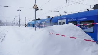 Update  12119  Katastrophenfall und Schneechaos in Südbayern [upl. by Aittam]