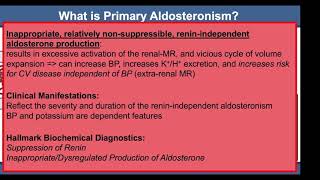 Primary Aldosteronism  Diagnosis and Treatment Anand Vaidya [upl. by Murton524]