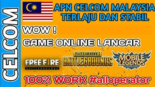 APN Celcom 4g Fast Internet  APN malaysia Stabil 2020 All operator Part 2 [upl. by Dee Dee482]