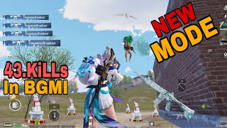 ￼Highest 43 Kills in BGMI NEW MODE  HIGHLIGHTS GAMEPLAY highlights on1classic [upl. by Dahsraf]