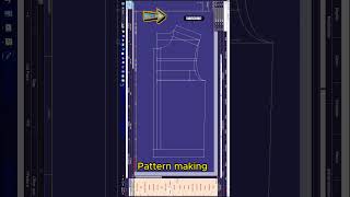 Pattern Making  shorts shorts  shorts Videos  Lactra Software [upl. by Pyszka]