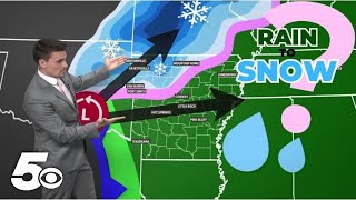 Will there be snow in Arkansas this weekend [upl. by Prober]