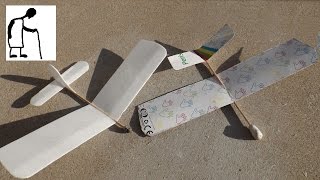 Cardboard Glider  real time build  long video [upl. by Eppilihp]