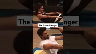 Throwback to ramcharan amp kiaraadvani s intense workout session gamechanger galattaindia [upl. by Huppert205]