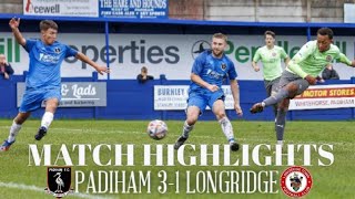 Highlights  Padiham 31 Longridge 202324 [upl. by Yelrac]