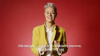 DM er nu den største fagforening for dig der arbejder med kommunikation og marketing fagforening [upl. by Lacie316]