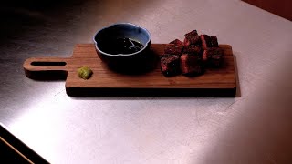 ASMR Wagyu Steak and Fried Rice in the style of Teppanyaki [upl. by Oleg606]