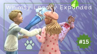 💞 childhood sweethearts 💞  Whimsy Stories EXPANDED Legacy Challenge  Gen 5  Ep 15  Sims 4 [upl. by Bower]