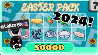 Easter pack Opening 50000 Cubits Cubic castles [upl. by Arbua222]