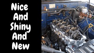 22R Head Gasket Replacement Part 3 Final Part [upl. by Bradwell973]