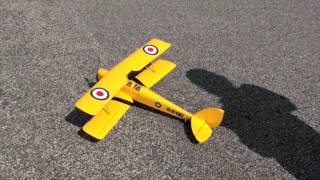 Nitro planes Tiger Moth rc plane airplane radio control  in HI  DEF [upl. by Asle777]