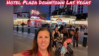 Plaza Hotel amp Casino Las Vegas Downtown  Full Tour [upl. by Underwood385]