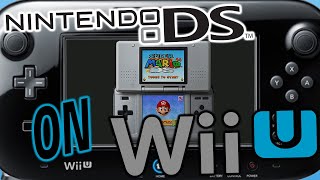 How To Play Nintendo DS Games On The Wii U  Best Screen Settings [upl. by Ear834]