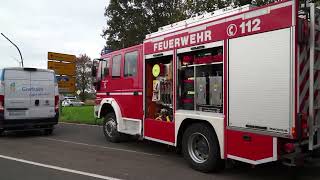 Grefrath Verkehrsunfall zwischen einem Pkw und einem Transporter mit vier Verletzten 28102024 [upl. by Seedman]