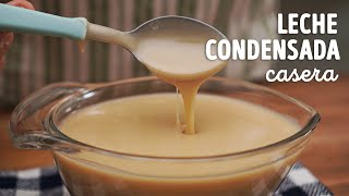 Cómo hacer leche condensada con 5 ingredientes  Receta de leche condesada casera  Cocina Vital [upl. by Suoicerpal]