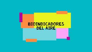 BIOINDICADORES AMBIENTALES [upl. by Bohrer]