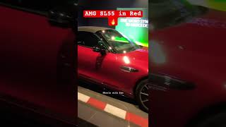 Mercedes AMG SL55 soft top convertible in Patagonia Red 🚘trendingshorts ytshorts [upl. by Naara]